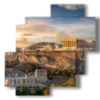 fotos von athen bild der stadt - version: 4 pannelli 77x78cm