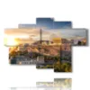 foto di atene quadro della citta - version: 6 pannelli 136x91cm