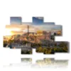 photos of athens city painting - version: 8 pannelli 171x100cm