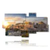 photos of athens city painting - version: 8 pannelli 184x100cm