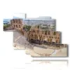painting photos athens acropolis - version: 7 pannelli 150x102cm