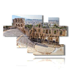 tableau photos Acropole d'Athènes