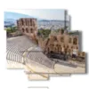 quadro foto atene acropoli - version: 6 pannelli 113x99cm