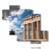 marco de fotos partenon atenas - version: 6 pannelli 127x110cm