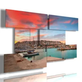 cuadro de Atenas foto mar