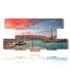 painting of athens sea photos - version: 8 pannelli 186x97cm