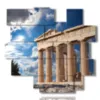 quadro con foto partenone atene - version: 14 pannelli 162x153cm