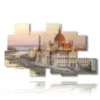 foto di budapest centro quadro del parlamento - version: 8 pannelli 171x100cm