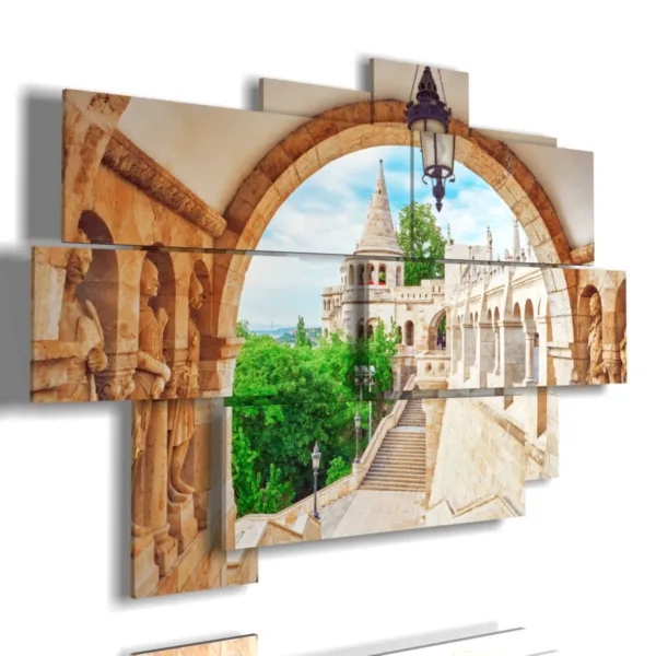 Foto Budapest, Stadtbild, Altes Fischerhaus, Fishermen’s Bastion