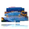 painting with photos of budapest in the evening - version: 9 pannelli 173x103cm