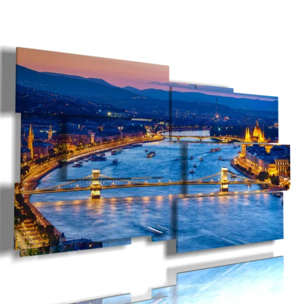 Panoramafoto von Budapest