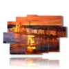 caja con fotos de la ciudad de budapest iluminada al atardecer - version: 9 pannelli 171x108cm