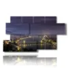 budapest panoramafotos bild bei nacht - version: 7 pannelli 157x90cm