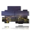 budapest tableau panoramique photos de nuit - version: 10 pannelli 176x115cm
