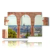 bild budapest visuell - version: 7 pannelli 157x90cm