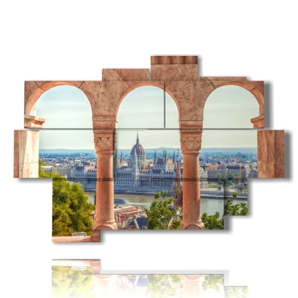 Painting of Budapest