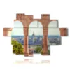 cuadro budapest visual - version: 17 pannelli 225x152cm