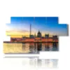 caja con fotos imagenes panoramicas de budapest - version: 7 pannelli 157x90cm