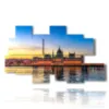 bild mit fotos budapest panoramabilder - version: 8 pannelli 171x100cm