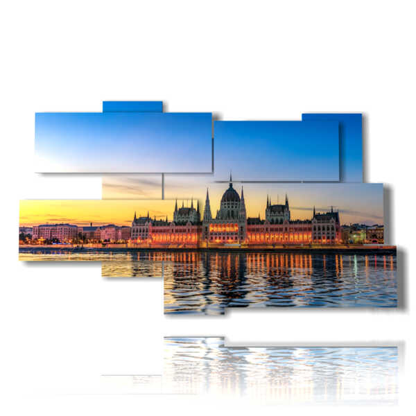 tableau avec photos Budapest images panoramiques
