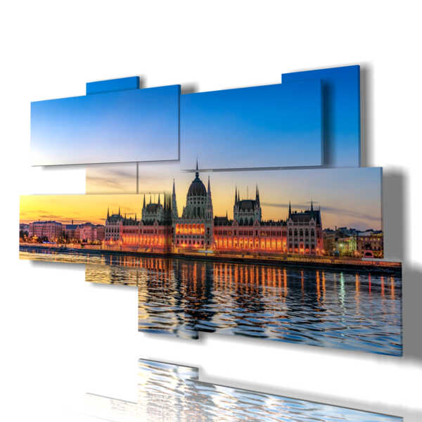 tableau avec photos Budapest images panoramiques