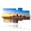tableau avec photos budapest images panoramiques - version: 8 pannelli 184x100cm