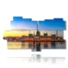 painting with photos budapest panoramic images - version: 11 pannelli 198x112cm