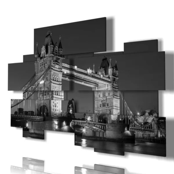 Drucke London Schwarzweiß