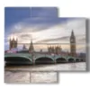 cuadros modernos panoramicos de londres - version: 4 pannelli 91x85cm
