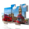 Imprime foto del autobús de Londres