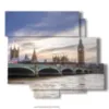 cuadros modernos panoramicos de londres - version: 6 pannelli 113x99cm
