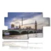 cuadros modernos panoramicos de londres - version: 7 pannelli 157x90cm
