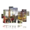 city painting in london - version: 9 pannelli 185x115cm