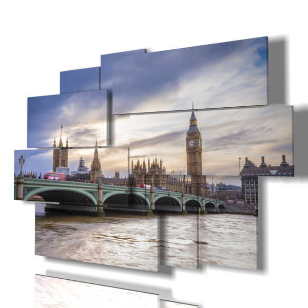 quadri moderni Londra panoramica