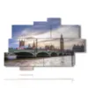 quadri moderni londra panoramica - version: 10 pannelli 173x114cm