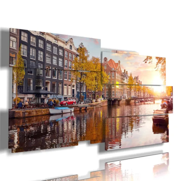 Spectacular paintings of Amsterdam to do