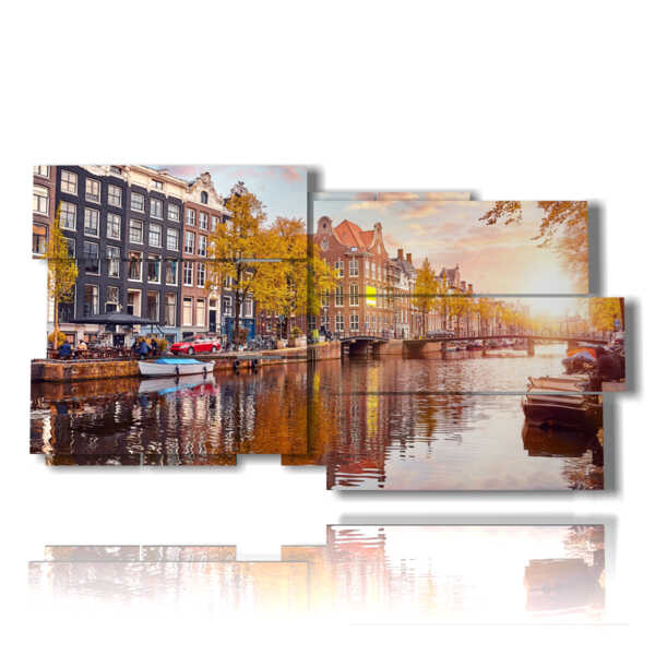 Tableau d'Amsterdam photos spectaculaires à prendre