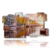 quadro di amsterdam foto da fare spettacolari - version: 11 pannelli 184x104cm