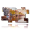 tableau d amsterdam photos spectaculaires a prendre - version: 10 pannelli 186x105cm