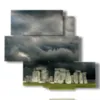 landschaft aus bild stonehenge - version: 5 pannelli 104x92cm