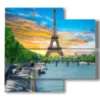 cuadros torre eiffel francia - version: 4 pannelli 91x85cm