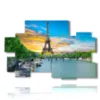 paintings eiffel tower france - version: 10 pannelli 176x115cm