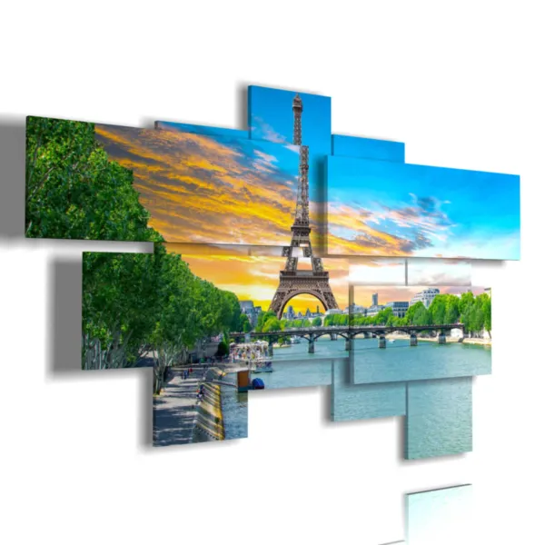 Paintings of the Eiffel Tower in France