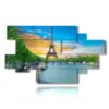 paintings eiffel tower france - version: 12 pannelli 206x119cm