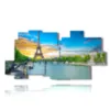 quadri torre eiffel francia - version: 11 pannelli 214x107cm
