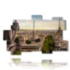 quadro con foto a parigi da notre dame - version: 11 pannelli 182x115cm