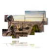 cuadro con foto en paris desde notre dame - version: 10 pannelli 188x117cm