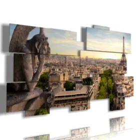 cuadros con fotos en París