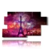 tableau avec photos paris nouvel an - version: 7 pannelli 157x90cm