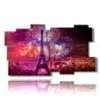 bild mit foto paris neujahr - version: 11 pannelli 184x104cm